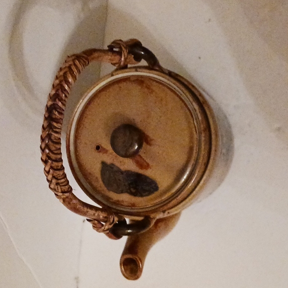 Wony Ltd Owl teapot with bamboo handle and four cups - Picture 2 of 10